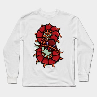 Centipede Style Long Sleeve T-Shirt